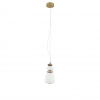 Ceramiczna designerska brązowo szara lampa wisząca CERAMIC VERTICAL LED 12W 11702 Nowodvorski Lighting